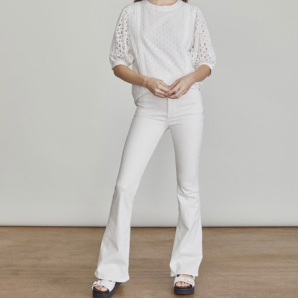 Elizabeth and James Size 14 🆕High waisted flare jeans - Picture 2 of 9